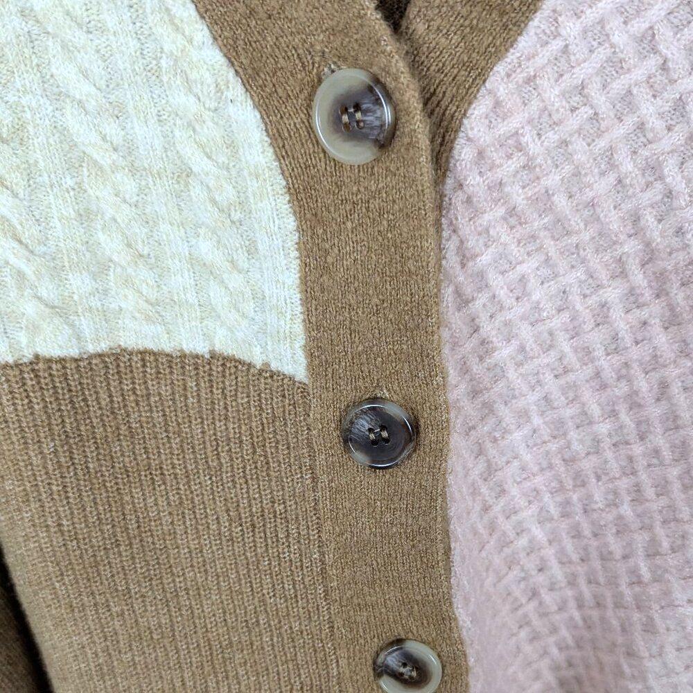 Beachlunchlounge | Color Block Button Front Cardi… - image 8